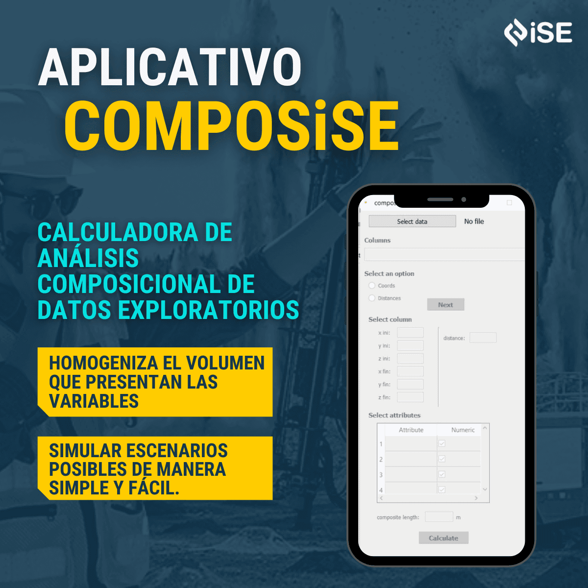 ComposiSE (Calculadora de Análisis Composicional de Datos Exploratorios)